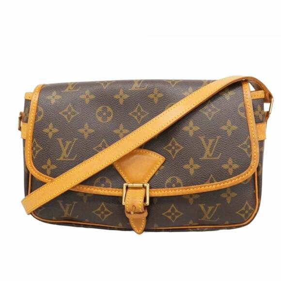 LOUIS VUITTON Authentic Brown Monogram Shoulder Bag